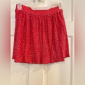 Zara junior's Red Heart Skirt